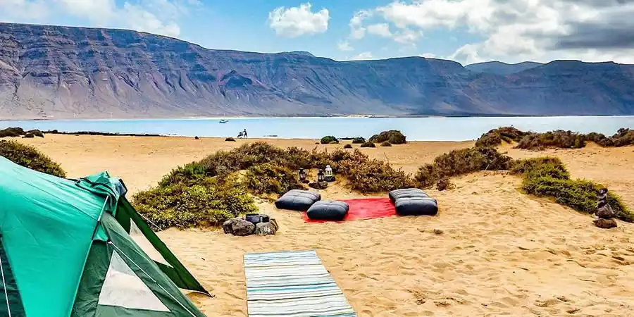 Zonas de acampada en Lanzarote