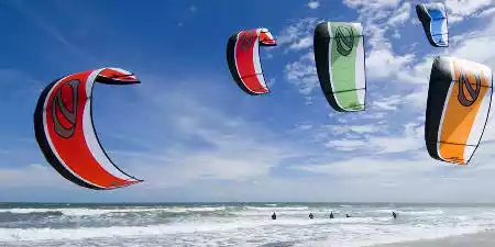 Kitesurfing in Lanzarote